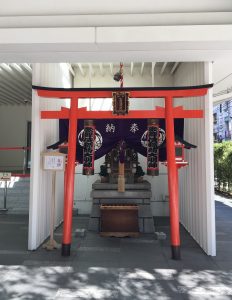 銀座の占い／歌舞伎稲荷神社　今日の歌舞伎座